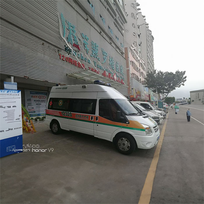 昆明私人救护车出租多少钱